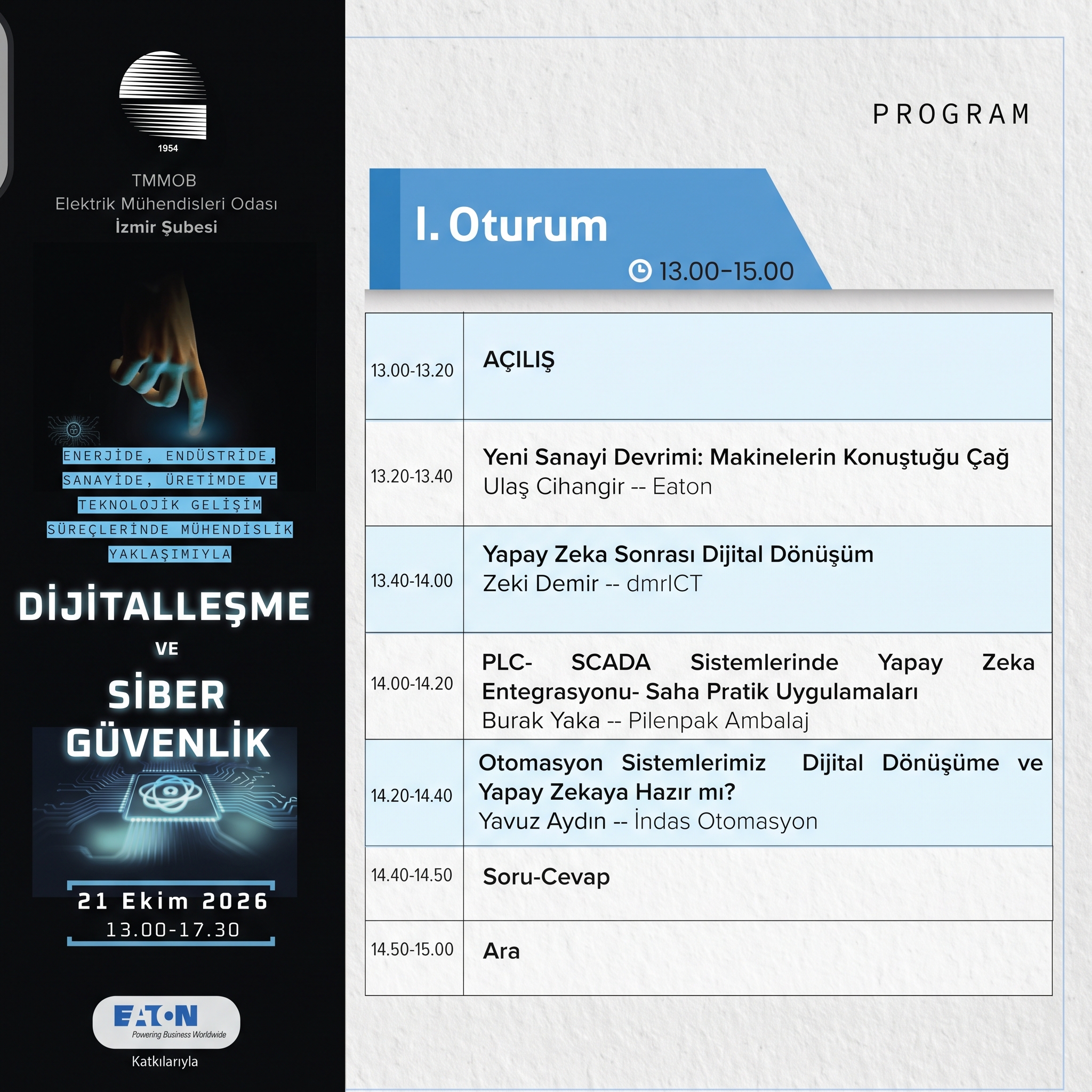 1. oturum